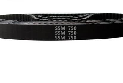 S5M 10mm timing belt 150 teeth pitch 5mm width 10mm length 750mm